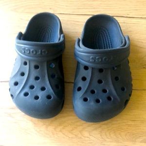 Blue Crocs toddler size 8-9